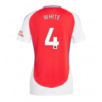 Camiseta Arsenal Ben White #4 Primera Equipación Replica 2024-25 para mujer mangas cortas